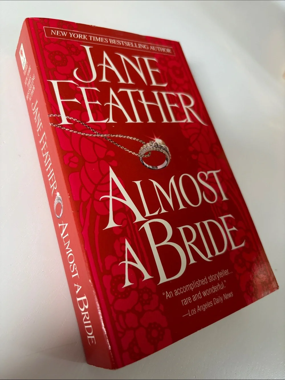 Almost A Bride book by Jane Feathers paperback historical romance